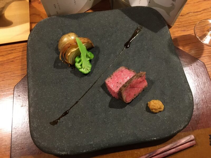 鶴雅別荘 杢の抄の夕食
