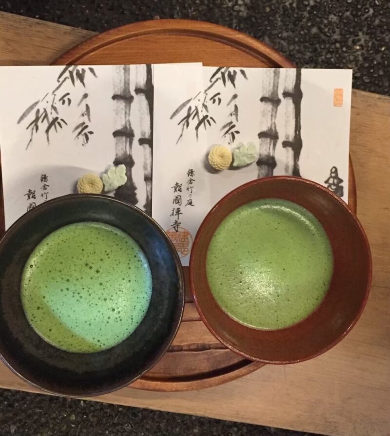 浄妙寺の抹茶